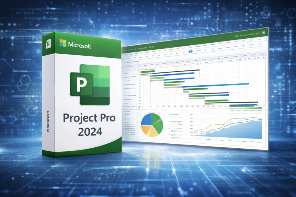 Microsoft Project Professional 2024 – Lifetime Key | 1 Windows PC (copy) (copy)